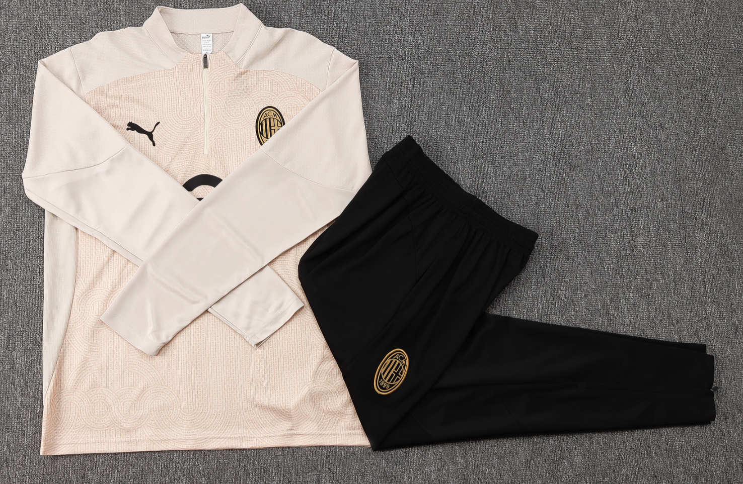 24/25 AC Mlian apricot Half-Zip Jacket Suit