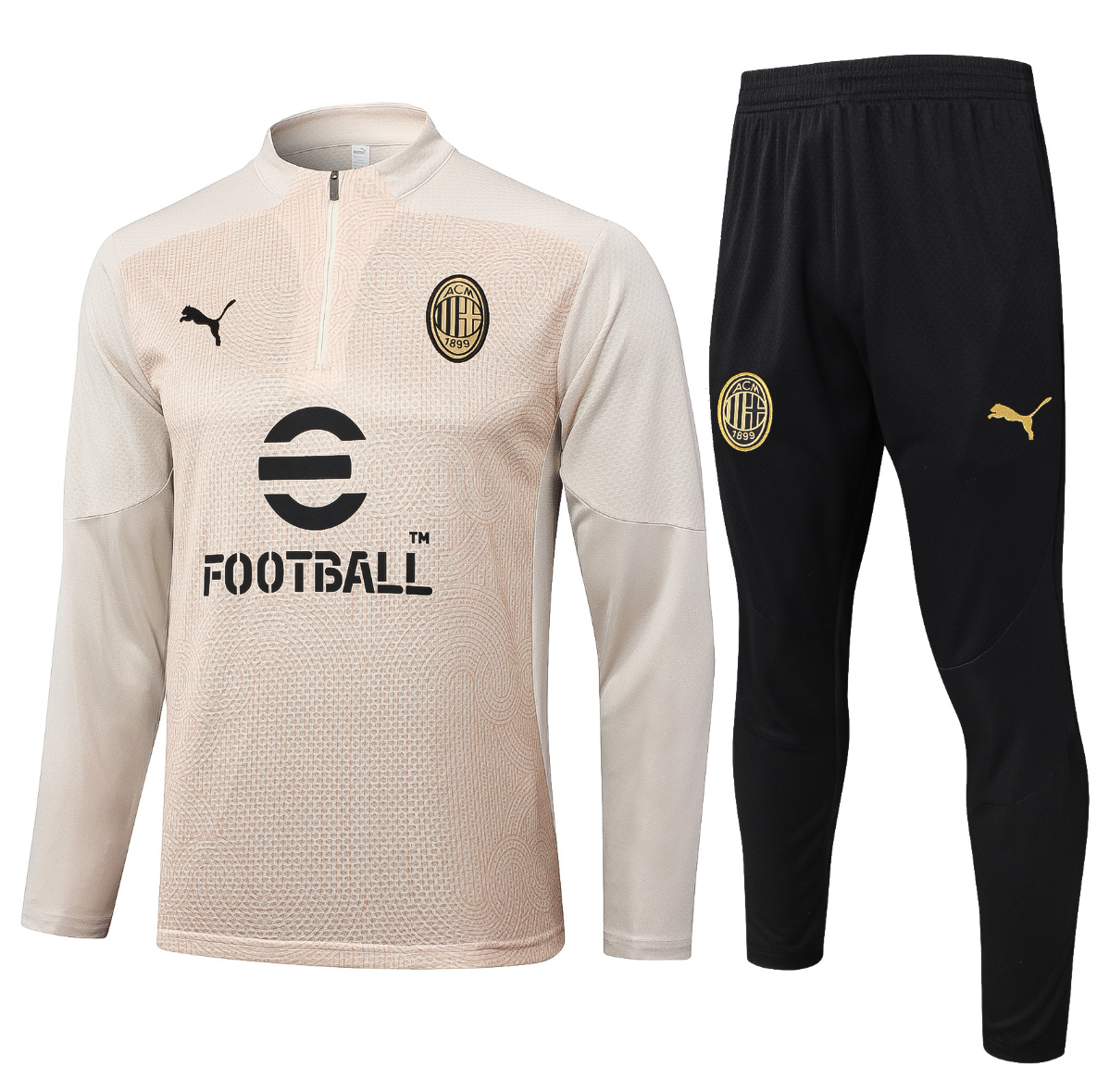 24/25 AC Mlian apricot Half-Zip Jacket Suit