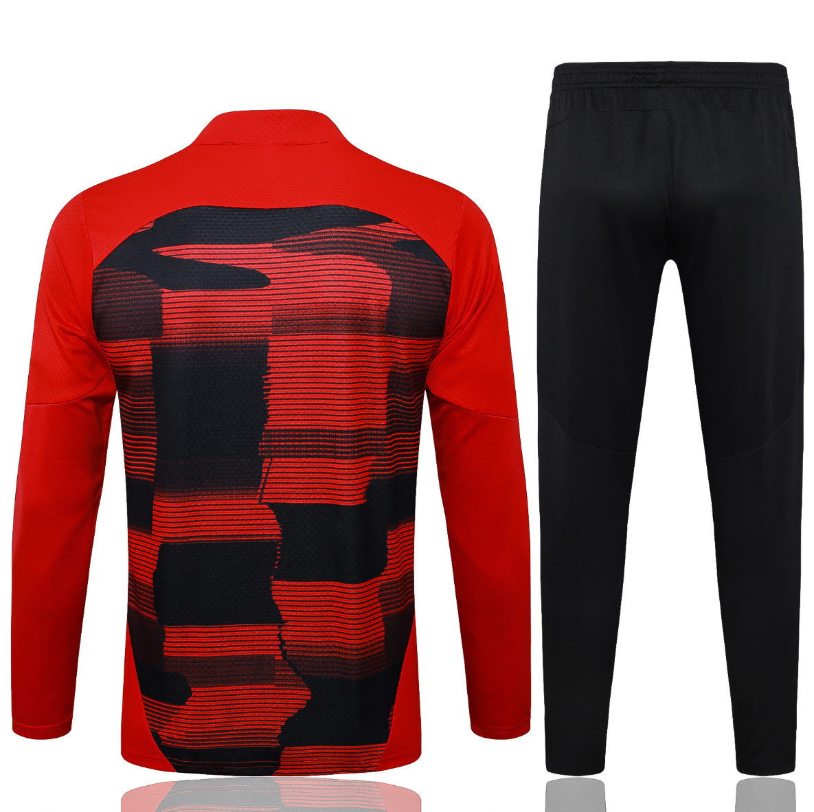24/25 AC Mlian red Half-Zip Jacket Suit