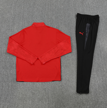 25/26 AC Mlian red Half-Zip Jacket Suit
