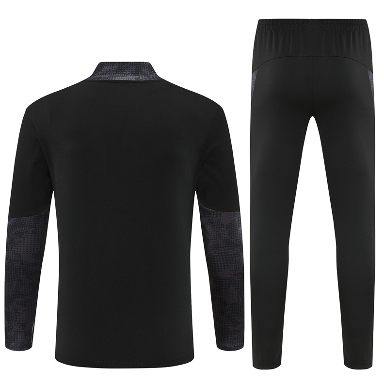 25/26 AC Mlian black Half-Zip Jacket Suit