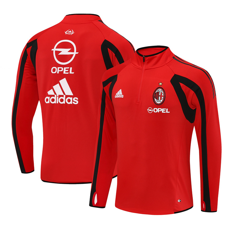 05/06 AC Milan red training long sleeve Jersey S-XXL 