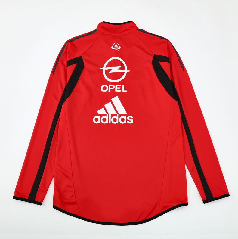 05/06 AC Milan red training long sleeve Jersey S-XXL 