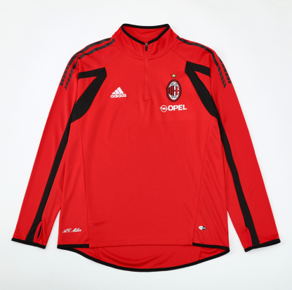 05/06 AC Milan red training long sleeve Jersey S-XXL 