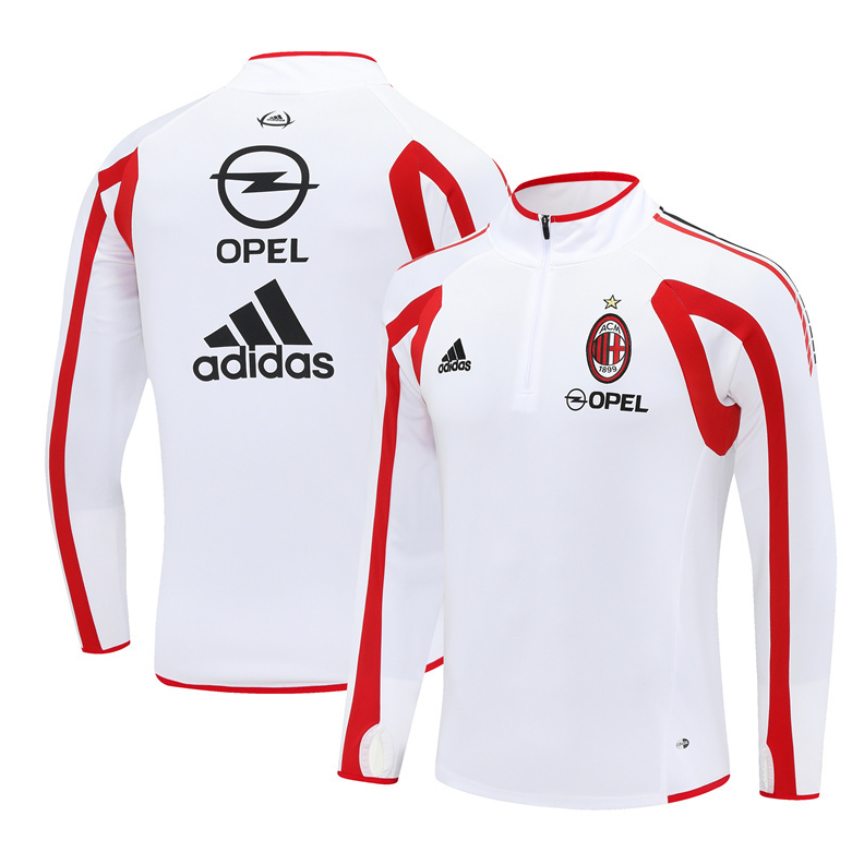 05/06 AC Milan white training long sleeve Jersey S-XXL 