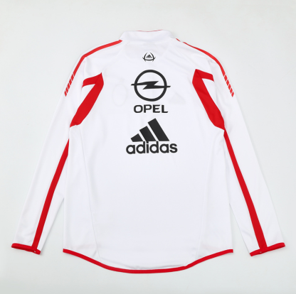 05/06 AC Milan white training long sleeve Jersey S-XXL 