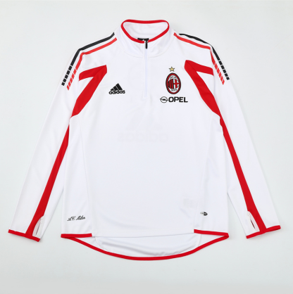 05/06 AC Milan white training long sleeve Jersey S-XXL 