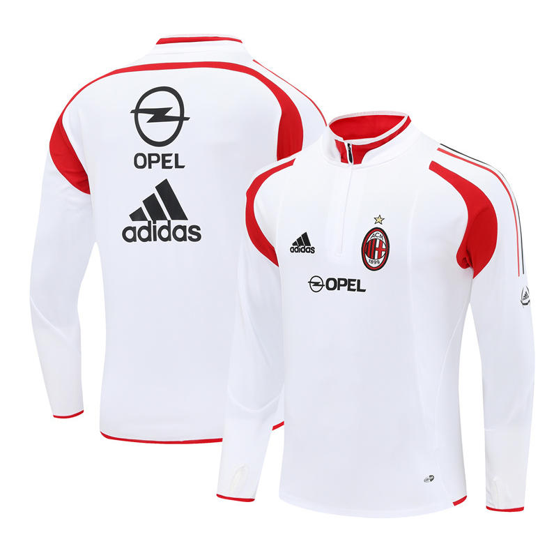 04/05 AC Milan white training long sleeve Jersey S-XXL 