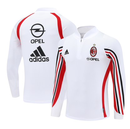 03/04 AC Milan white training long sleeve Jersey S-XXL 