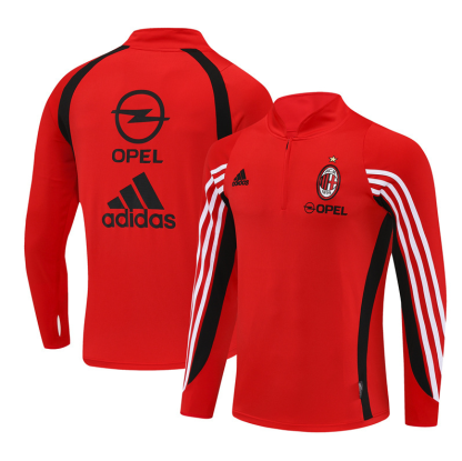03/04 AC Milan red training long sleeve Jersey S-XXL 