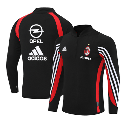 03/04 AC Milan black training long sleeve Jersey S-XXL 