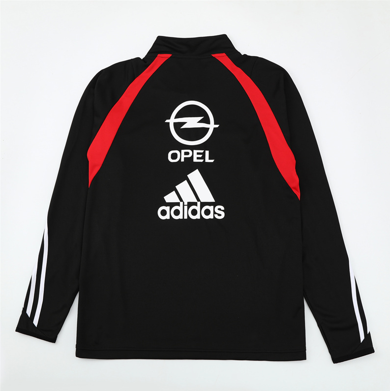 03/04 AC Milan black training long sleeve Jersey S-XXL 