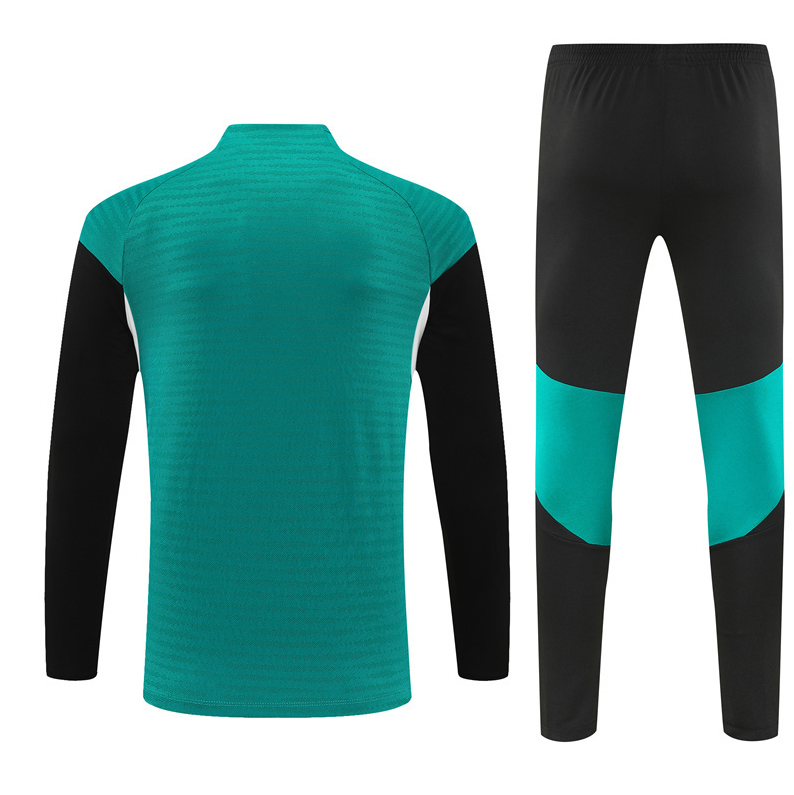 25/26 Liverp green Half-Zip player version Jacket Suit