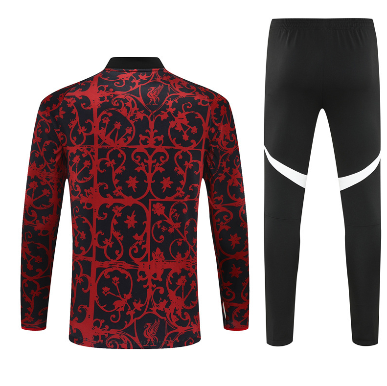 25/26 Liverp red camouflage Half-Zip Jacket Suit