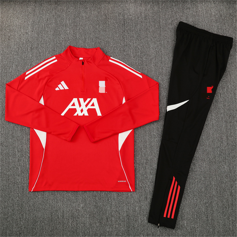 25/26 Liverp red Half-Zip Jacket Suit