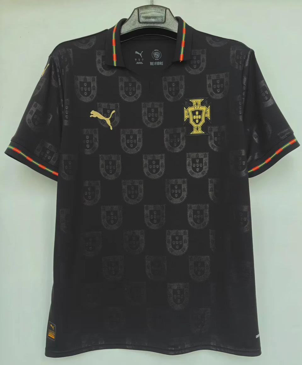 25/26 Portugal black fan version S-4XL