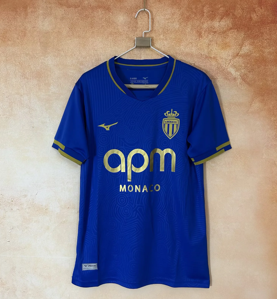 25/26 AS Monaco FC away fan version Jersey S~4XL