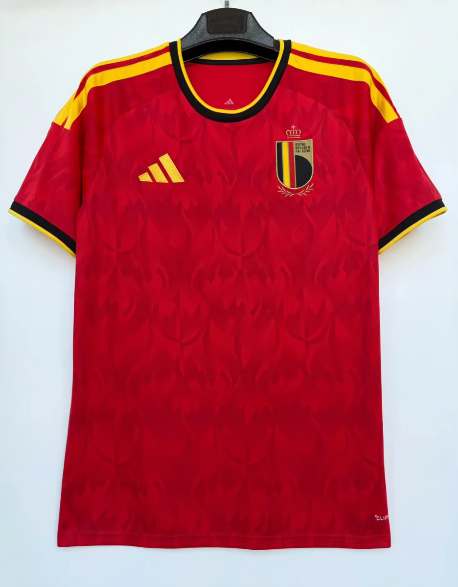 25/26 Belgium home Fan version size S-4XL