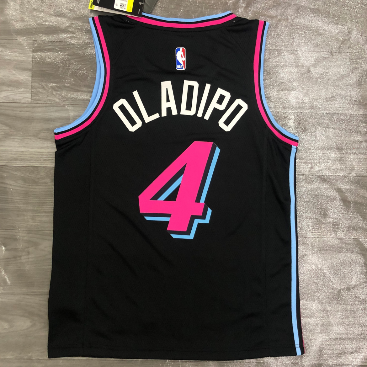 2021 Miami Heat Hot-pressure black version S-XXL