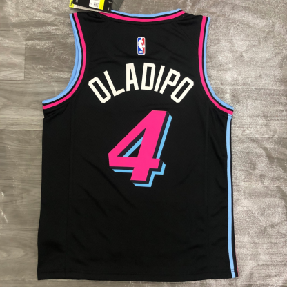 2021 Miami Heat Hot-pressure black version S-XXL