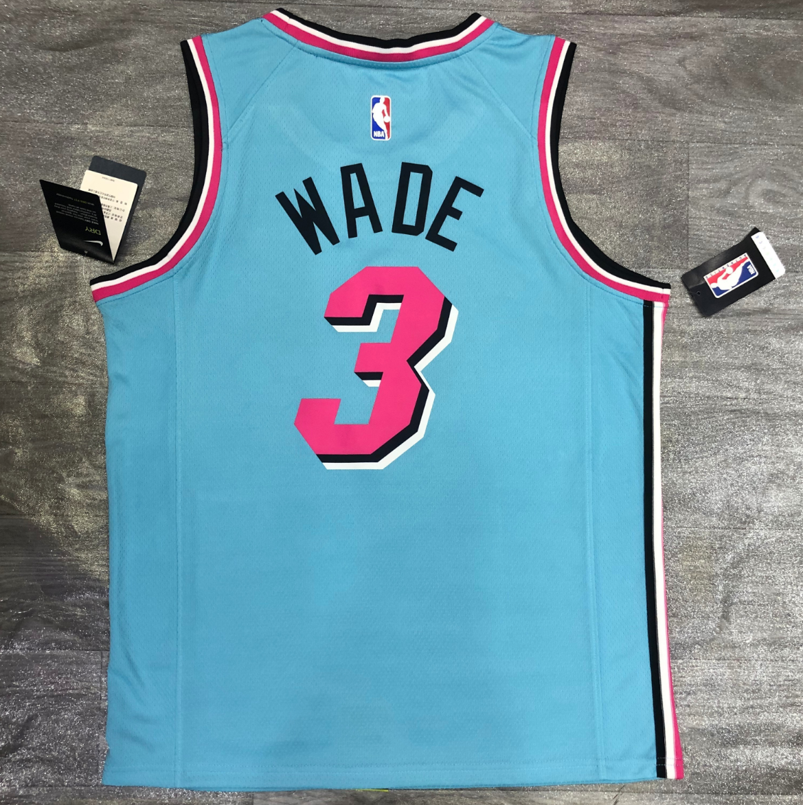 2021 Miami Heat Hot-pressure blue version S-XXL