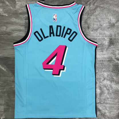 2021 Miami Heat Hot-pressure blue version S-XXL