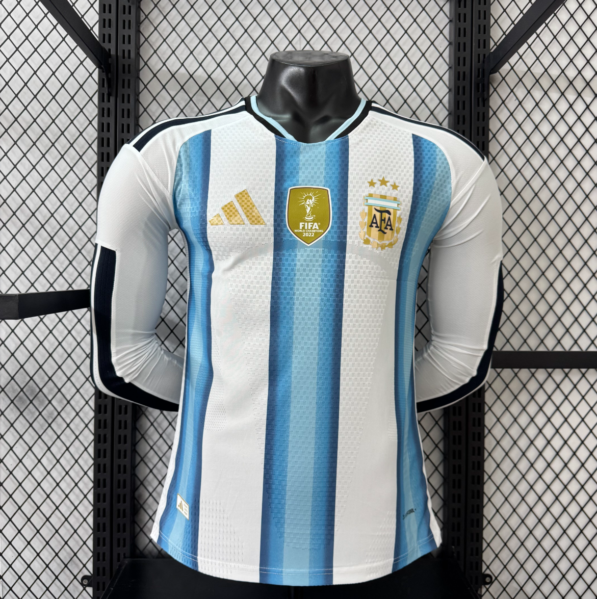2026 Argentina home long sleeve player version size S-3XL