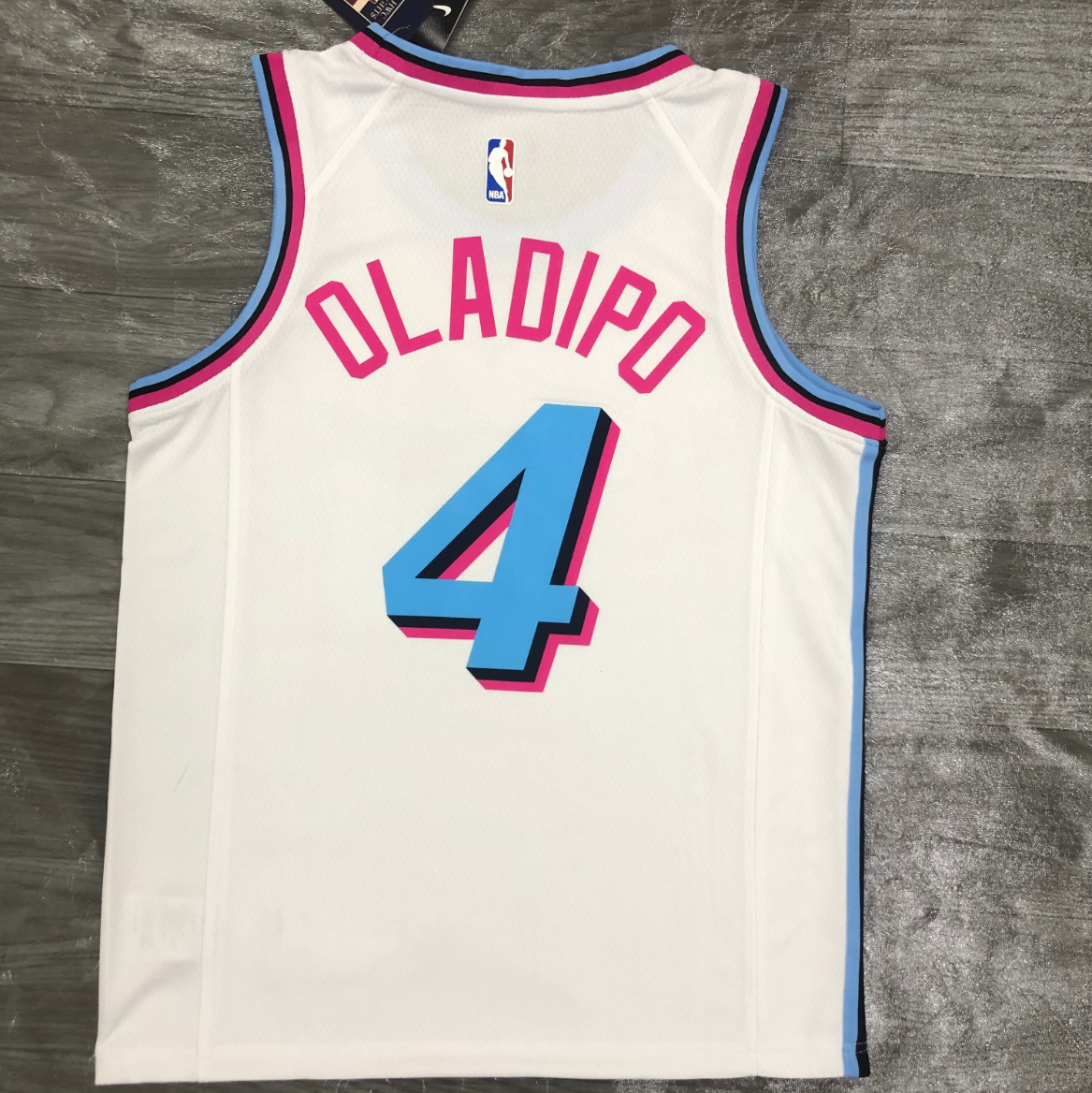 2021 Miami Heat Hot-pressure white version S-XXL