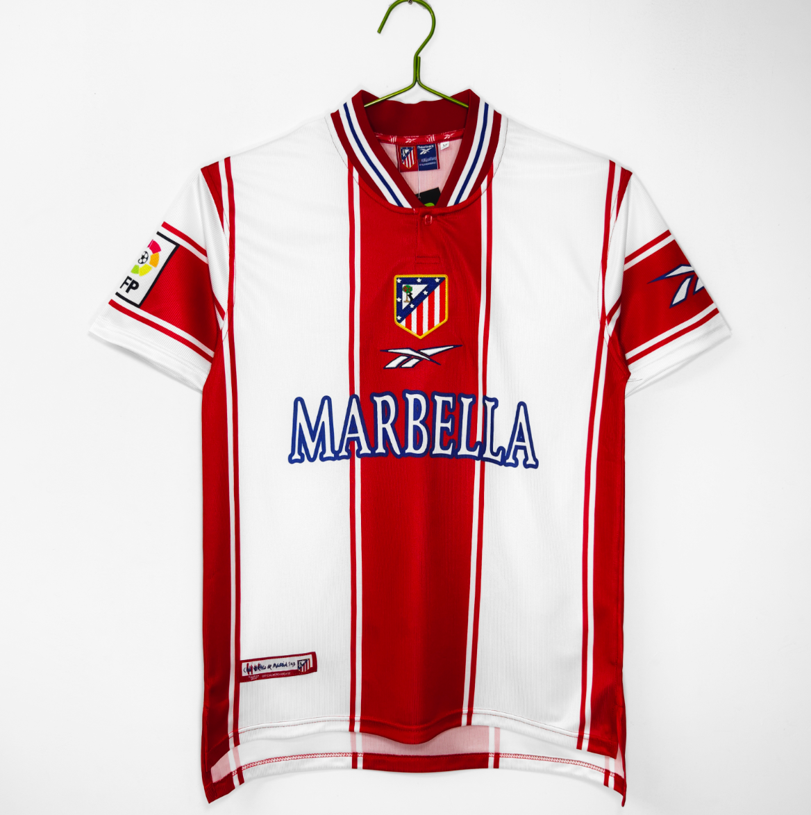 Retro 99/00 Atletico de Madrid home Jersey  S-XXL