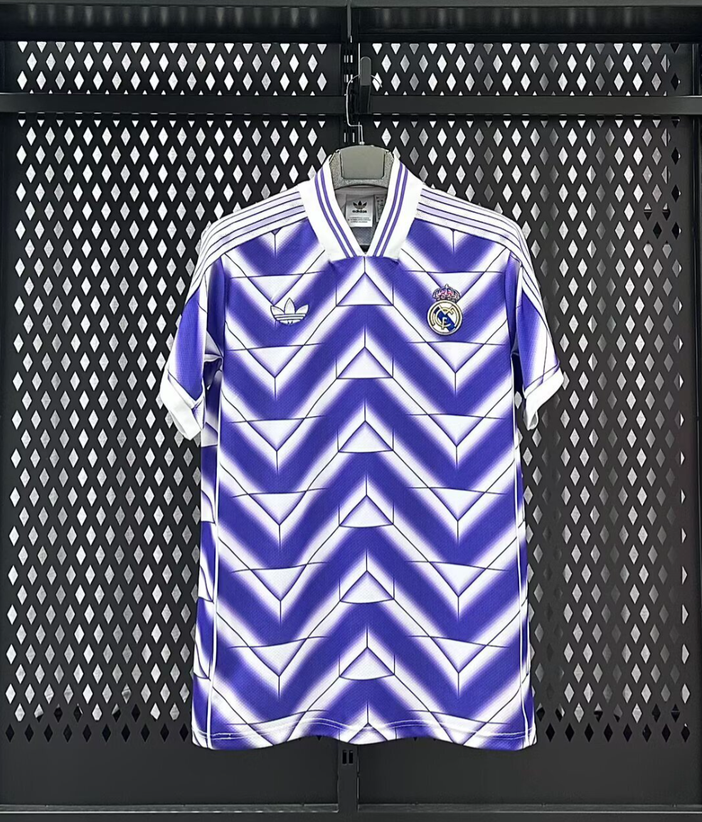 25/26 re@l Medrid retro special fan version S-4XL