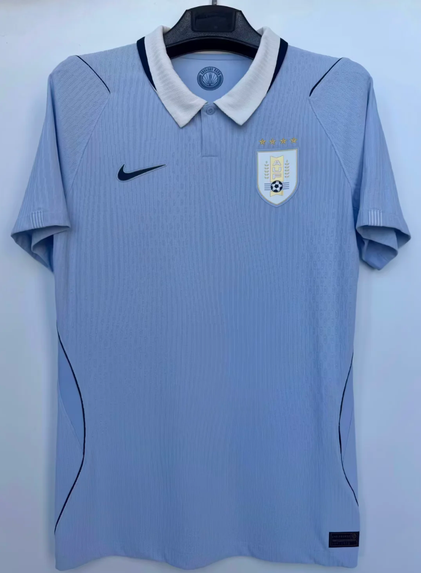 2026 uruguay home player version S-XXL