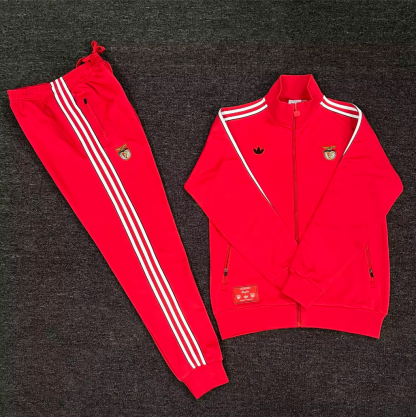 25/26 Benfica red Full-zipper jacket suit S～XXL