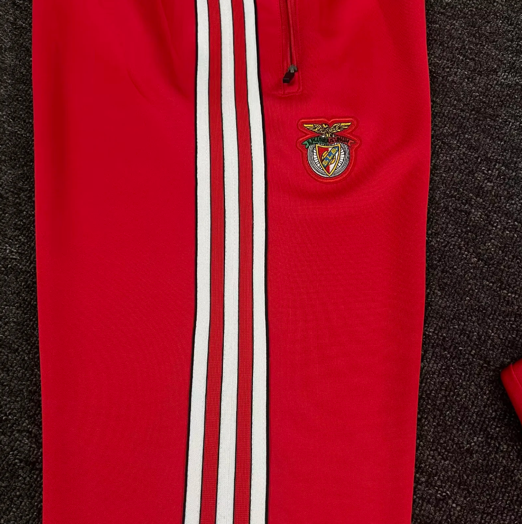 25/26 Benfica red Full-zipper jacket suit S～XXL