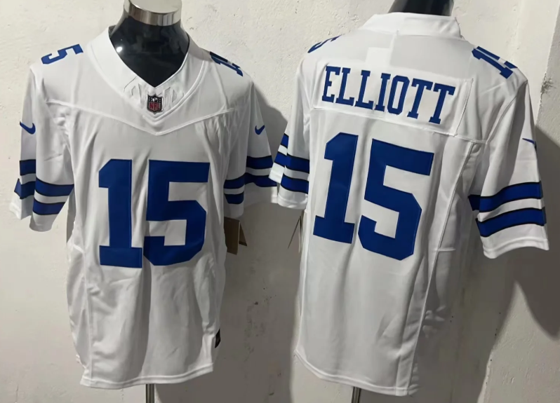 2025 NFL Dallas Cowboys All-White S-3XL