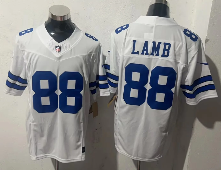 2025 NFL Dallas Cowboys All-White S-3XL
