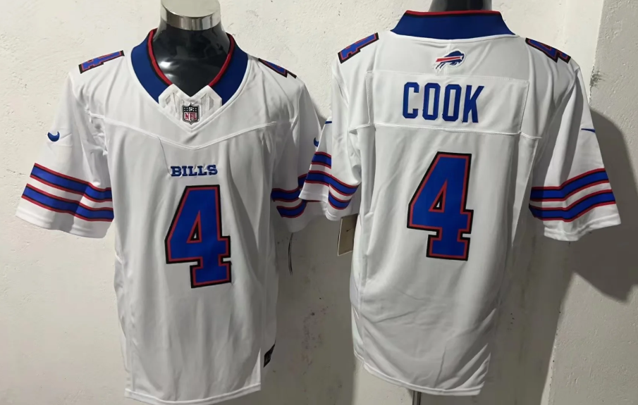 2025 NFL Buffalo Bills White S-3XL