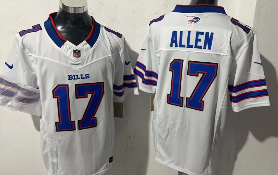 2025 NFL Buffalo Bills White S-3XL