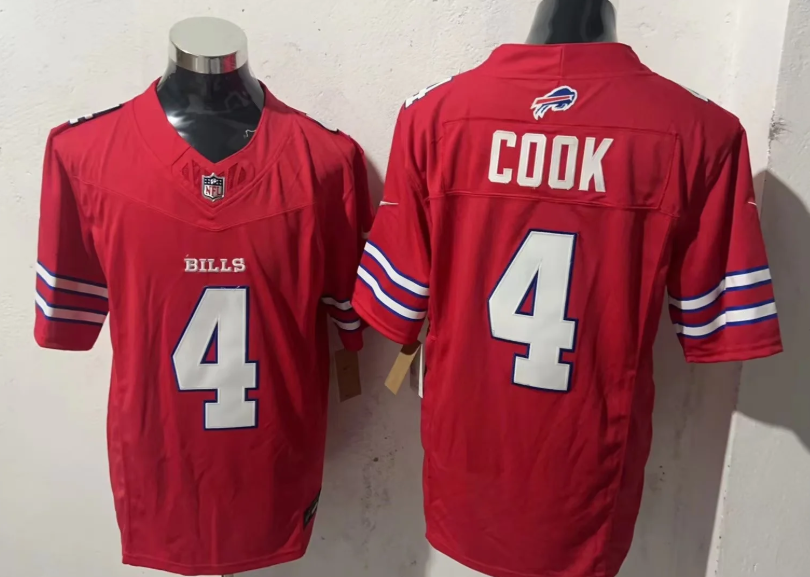 2025 NFL Buffalo Bills Red S-3XL