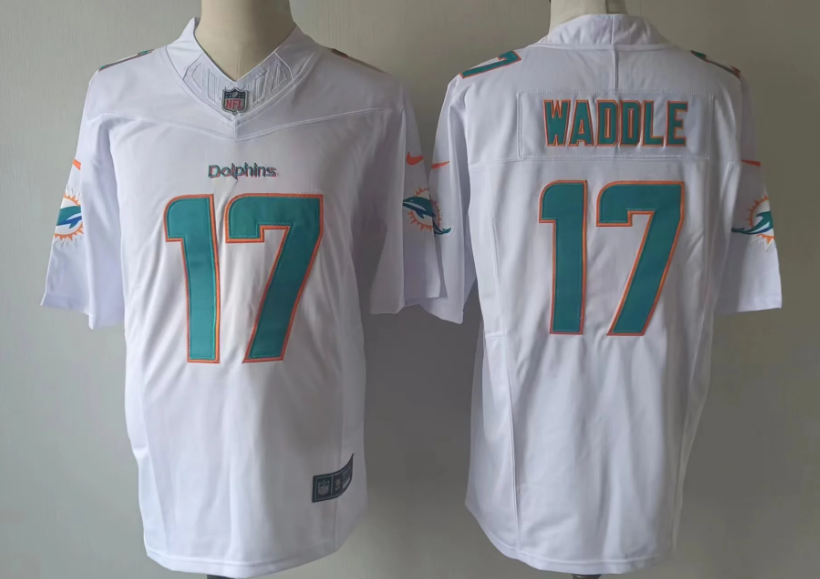 2025 NFL Miami Dolphins White S-3XL