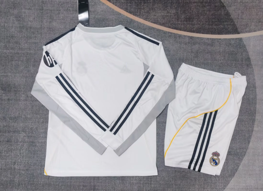 25/26 re@l Medrid home long sleeve kids Version size 16-28