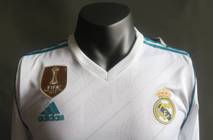 Retro Long Sleeve 17/18 re@l Medrid Home player version S-XXL