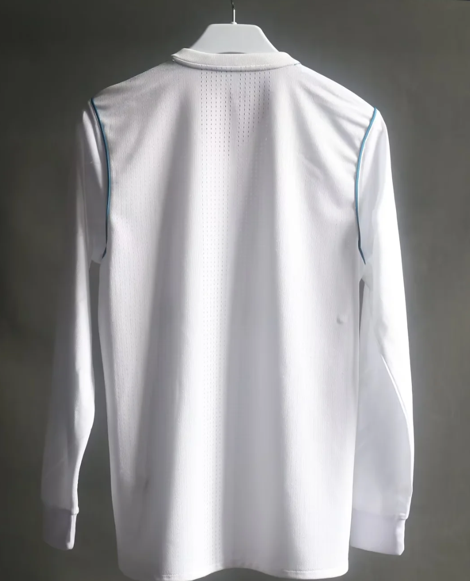 Retro Long Sleeve 17/18 re@l Medrid Home player version S-XXL