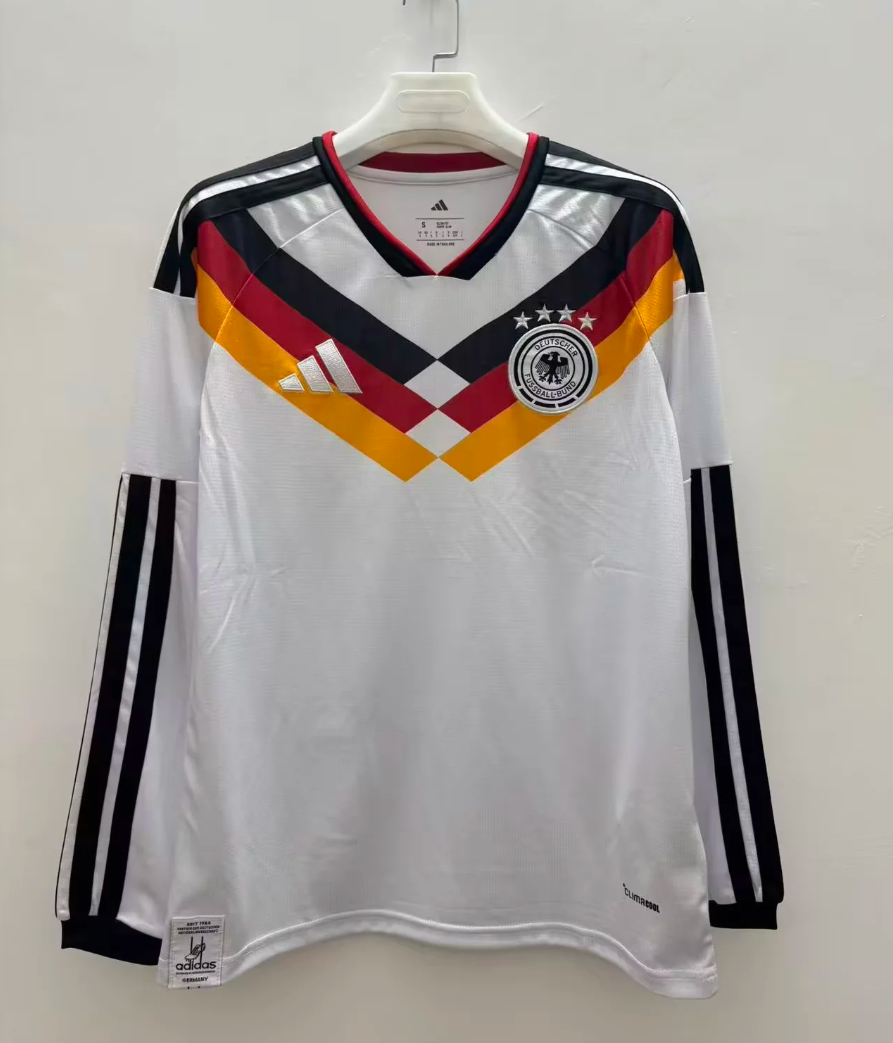 2026 Germany home long sleeve fan version S-4XL