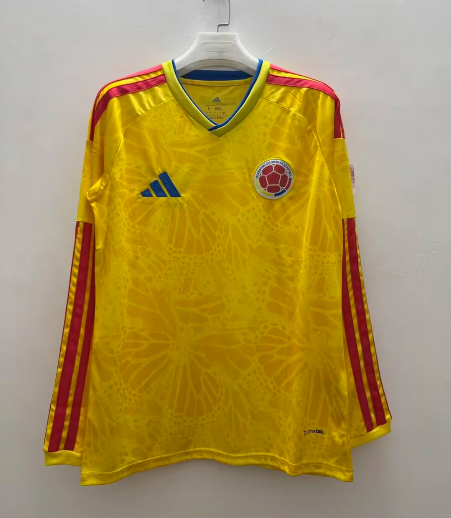 2026 Colombia home long sleeve fan version S-4XL