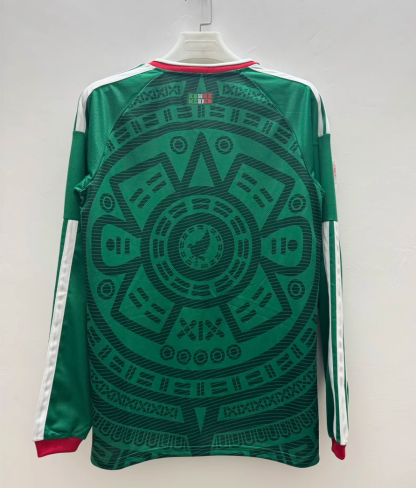 2026 Mexico home long sleeve fan version S-4XL