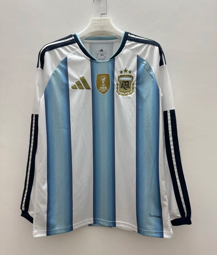2026 Argentina home long sleeve fan version size S-4XL