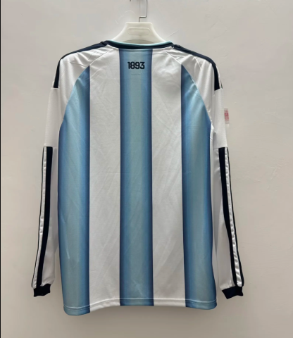2026 Argentina home long sleeve fan version size S-4XL