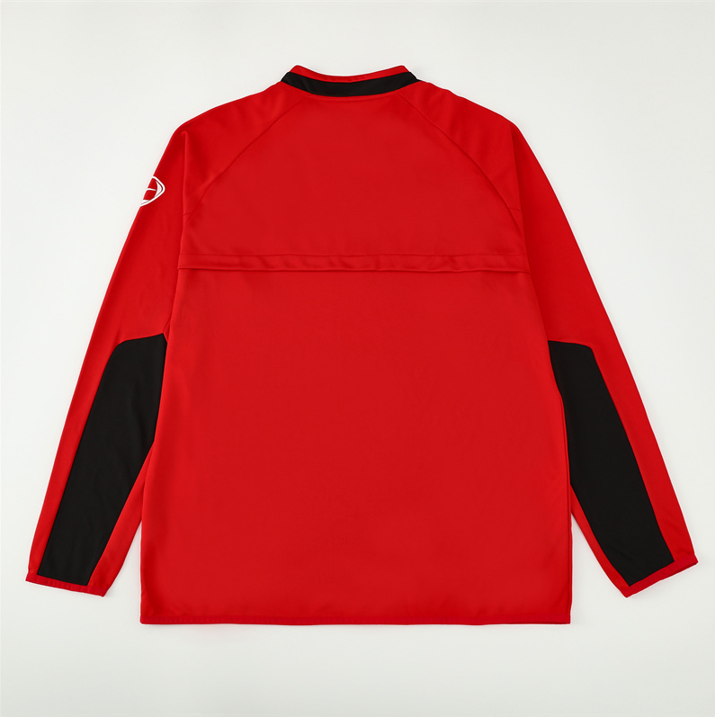 02/03 Manchester United M-U red training long sleeve Jersey S-XXL 