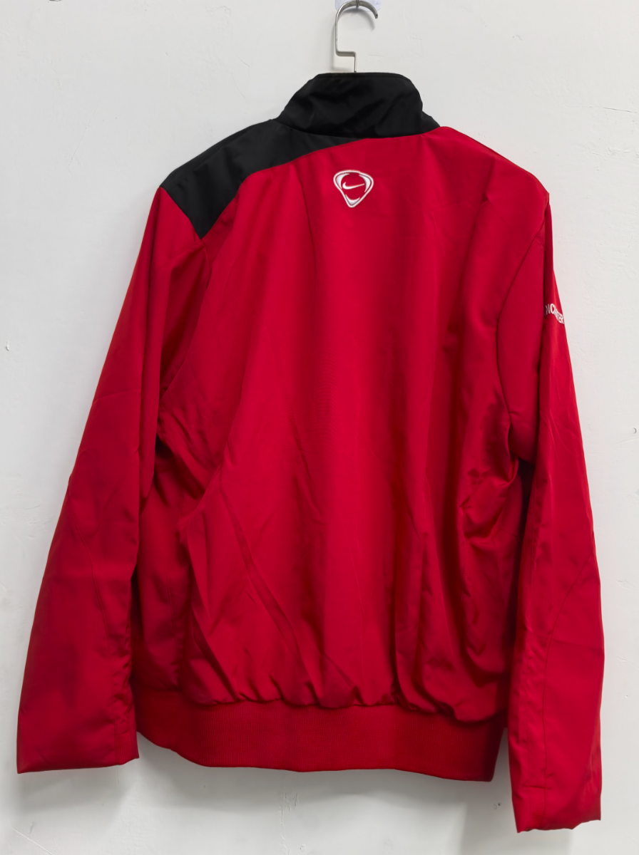 retro Windbreaker Manchester United M-U training Red Waterproof thickened version S-XXL