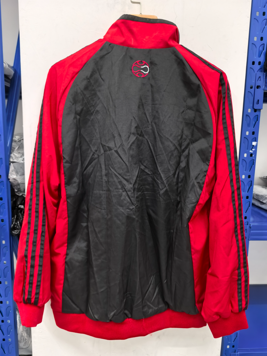 retro Windbreaker AC Milan training red Waterproof thickened version S-XXL